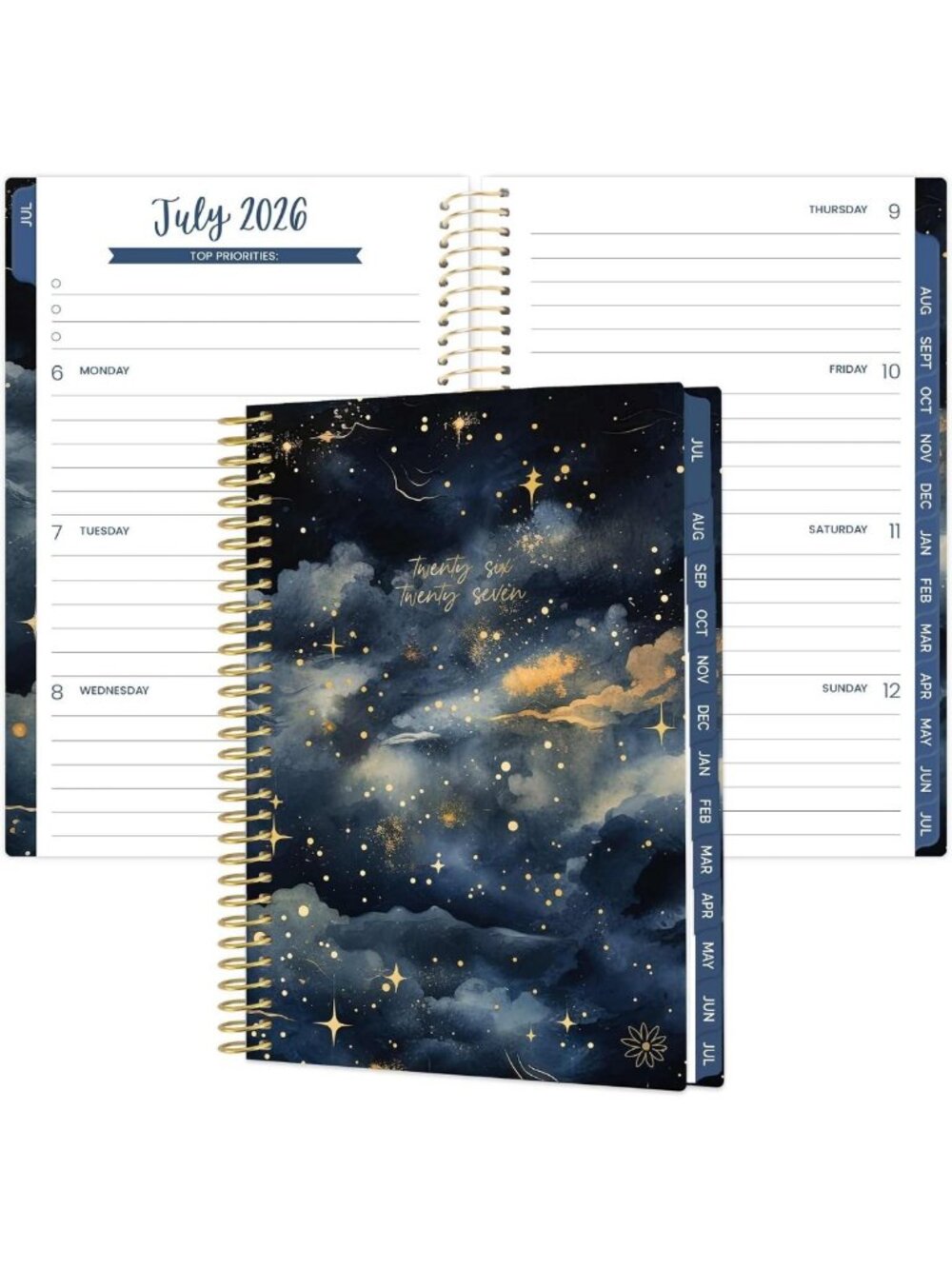 2026-2027 Academic Pocket Planner | 13-Month Weekly & Monthly Organizer, Small